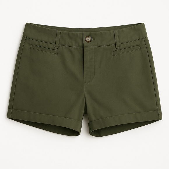 Banana Republic Olive Green Women’s Shorts Size 6 | Never Worn - Picture 2 of 6